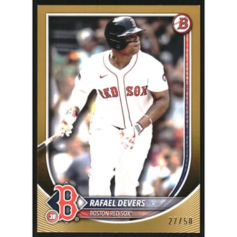 2025 Bowman Gold #10 Rafael Devers