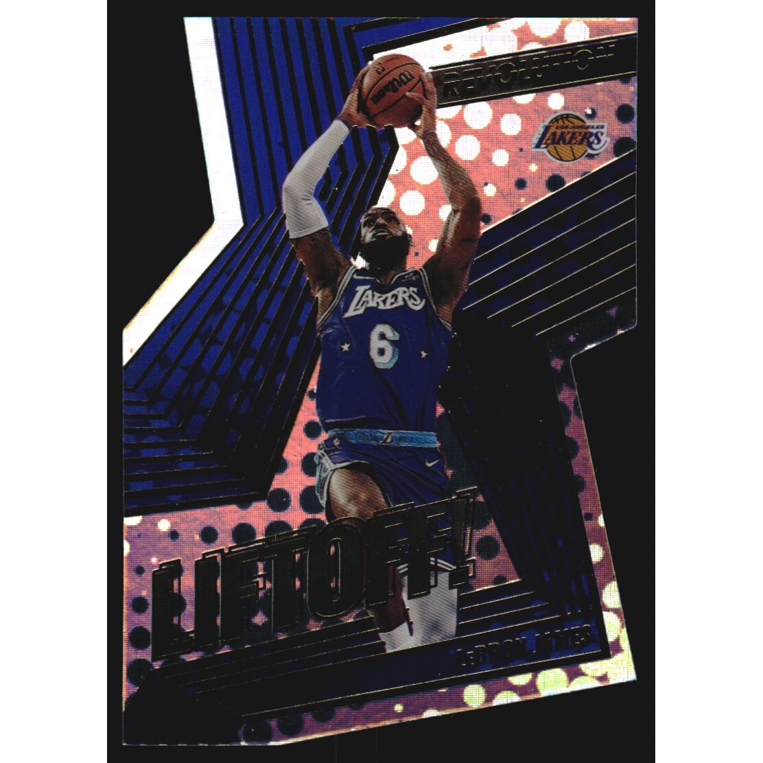 2021-22 Panini Revolution Liftoff! #10 LeBron James