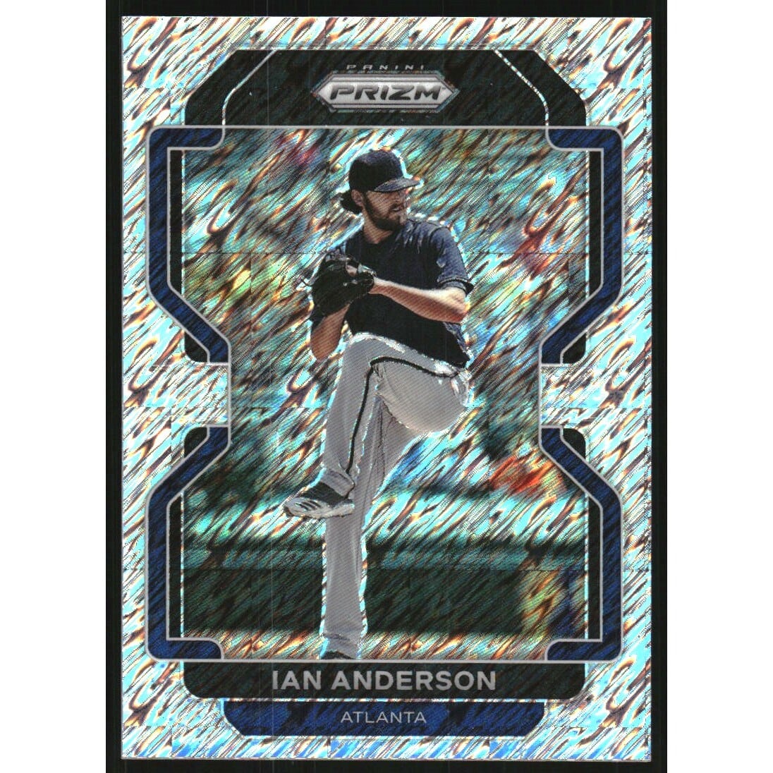 2022 Panini Prizm Prizms Shimmer #22 Ian Anderson. rookie card picture