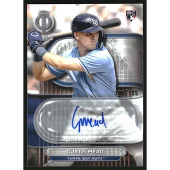 2024 Topps Tribute Autographs #TACUR Curtis Mead/199