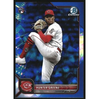 2022 Bowman Chrome Sapphire #95 Hunter Greene RC