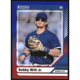2024 Donruss Red and Blue #1 Bobby Witt Jr.