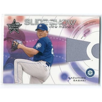 2001 Leaf Rookies and Stars Slideshow View Master #S25 Kazuhiro Sasaki