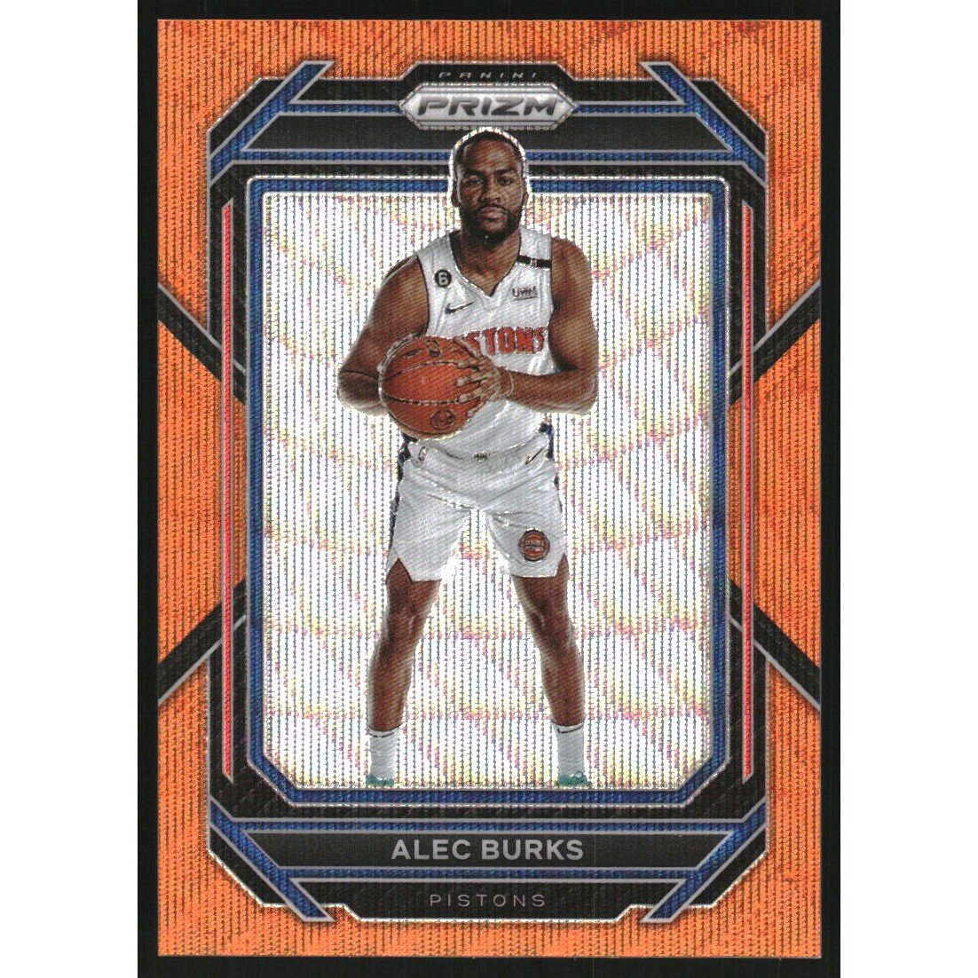 2022-23 Panini Prizm Prizms Orange Wave #91 Alec Burks. rookie card picture