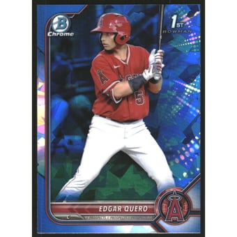 2022 Bowman Chrome Sapphire Prospects #BCP123 Edgar Quero