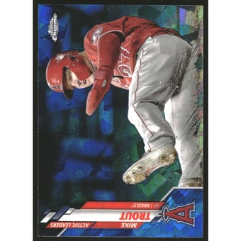 2020 Topps Chrome Update Sapphire #U119 Mike Trout