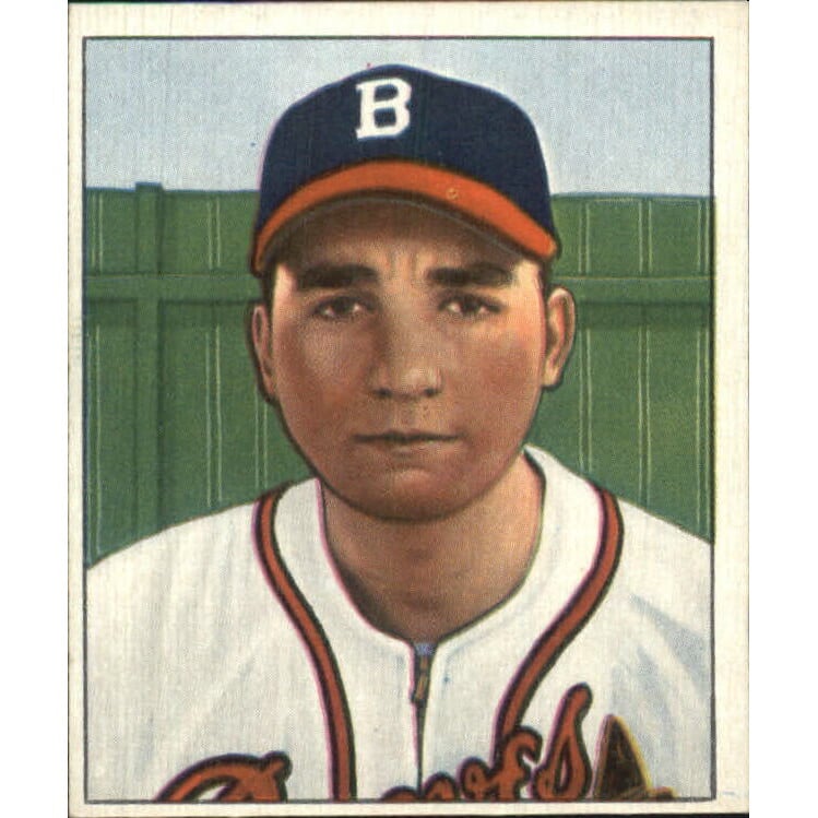 1950 Bowman #74 Johnny Antonelli RC. rookie card picture