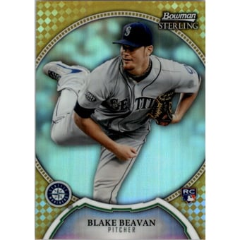 2011 Bowman Sterling Gold Refractors #46 Blake Beavan