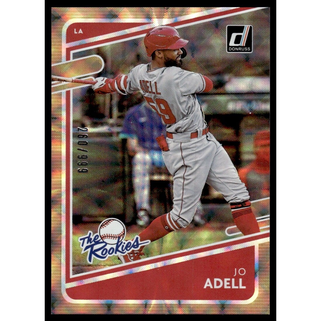 2021 Donruss The Rookies #2 Jo Adell. rookie card picture