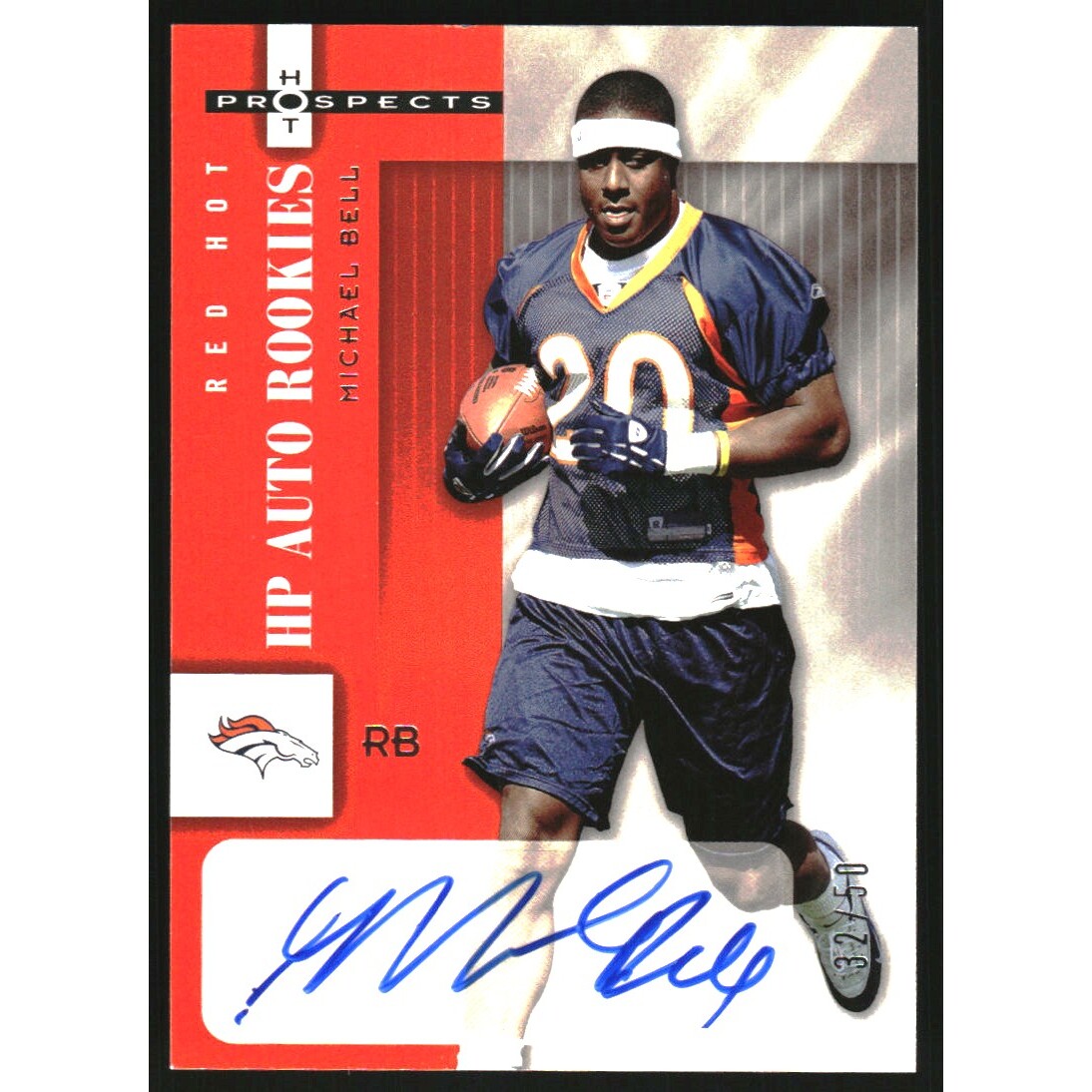2006 Hot Prospects Red Hot #171 Michael Bell AU