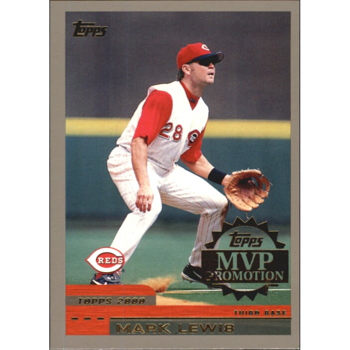 2000 Topps MVP Promotion #21 Mark Lewis. rookie card picture