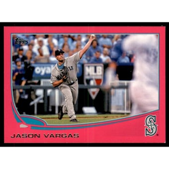 2013 Topps Mini Pink #82 Jason Vargas