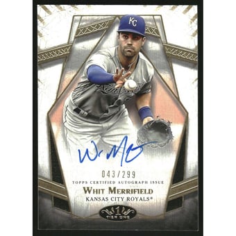 2022 Topps Tier One Prime Performers Autographs #PPAWM Whit Merrifield/299