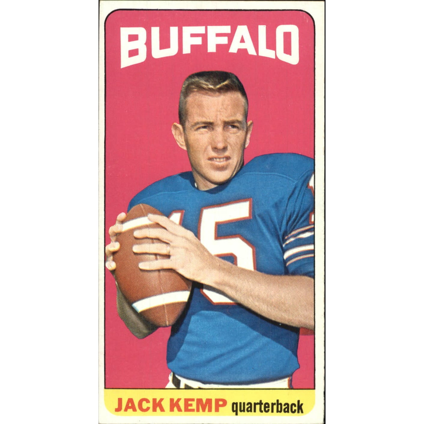 1965 Topps #35 Jack Kemp SP. rookie card picture