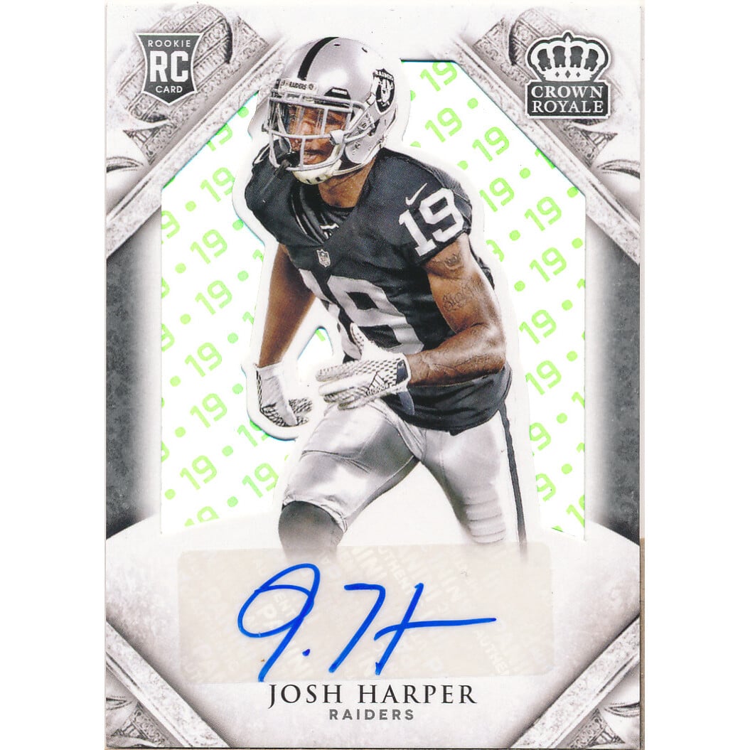 2015 Crown Royale Retail Jersey Number #161 Josh Harper AU/58