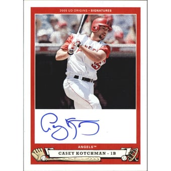 2005 Origins Signatures #CK1 Casey Kotchman T3
