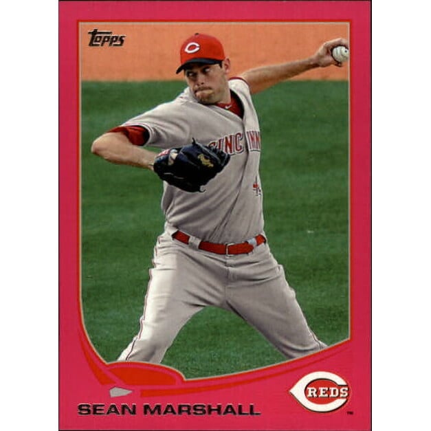 2013 Topps Mini Pink #251 Sean Marshall. rookie card picture