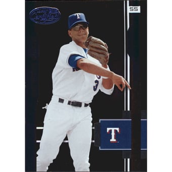 2003 Leaf Certified Mirror Blue Samples #LC6 Alex Rodriguez