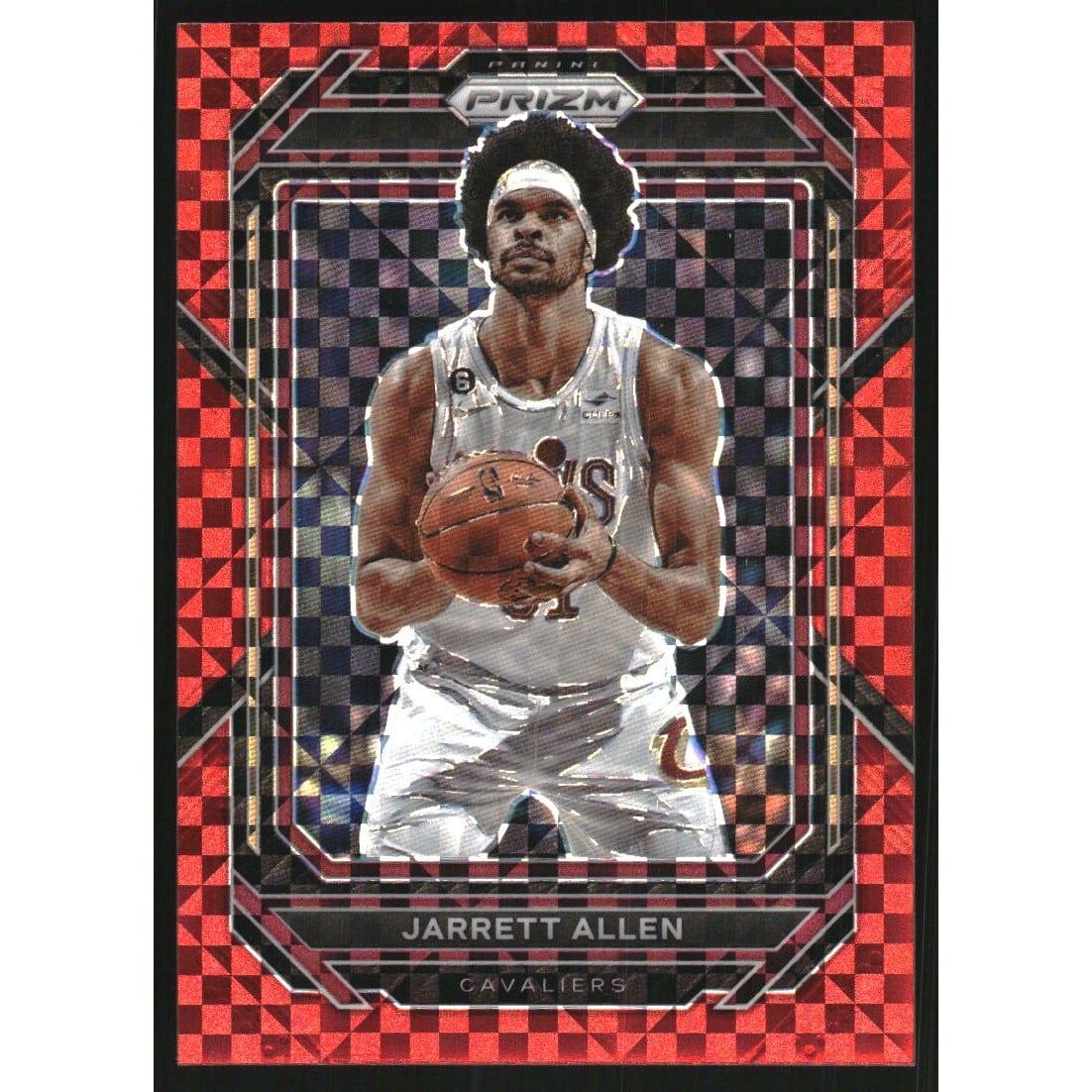 2022-23 Panini Prizm Prizms Red Power #76 Jarrett Allen. rookie card picture