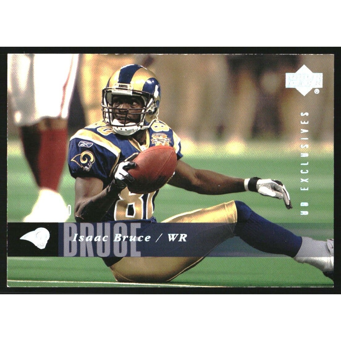 2006 Upper Deck UD Exclusive Silver #181 Isaac Bruce. rookie card picture