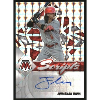 2022 Panini Mosaic Scripts #80 Jonathan India