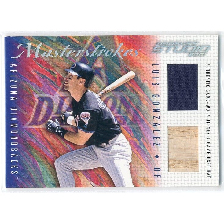 2001 Studio Masterstrokes #MS14 Luis Gonzalez