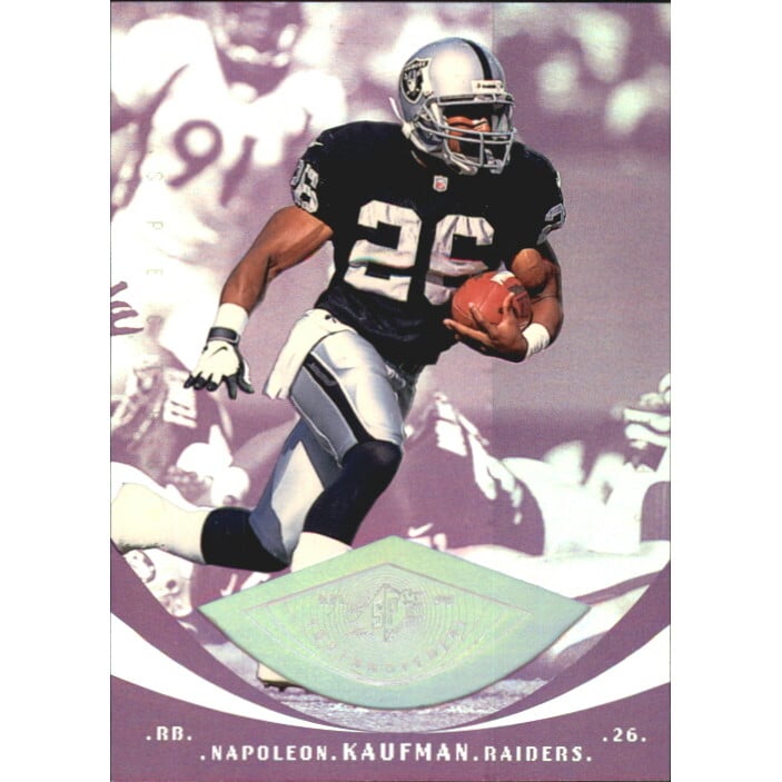 1998 SPx Finite Spectrum #124 Napoleon Kaufman YM
