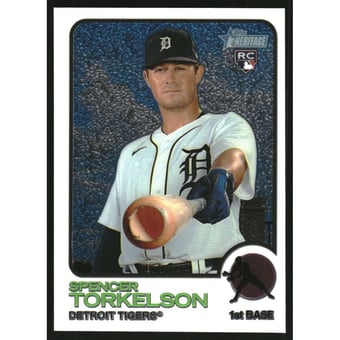 2022 Topps Heritage Chrome #531 Spencer Torkelson