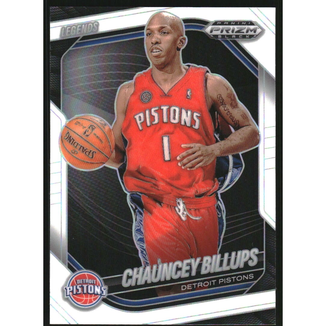 2024-25 Panini Prizm Black Prizms White #274 Chauncey Billups LGD. rookie card picture