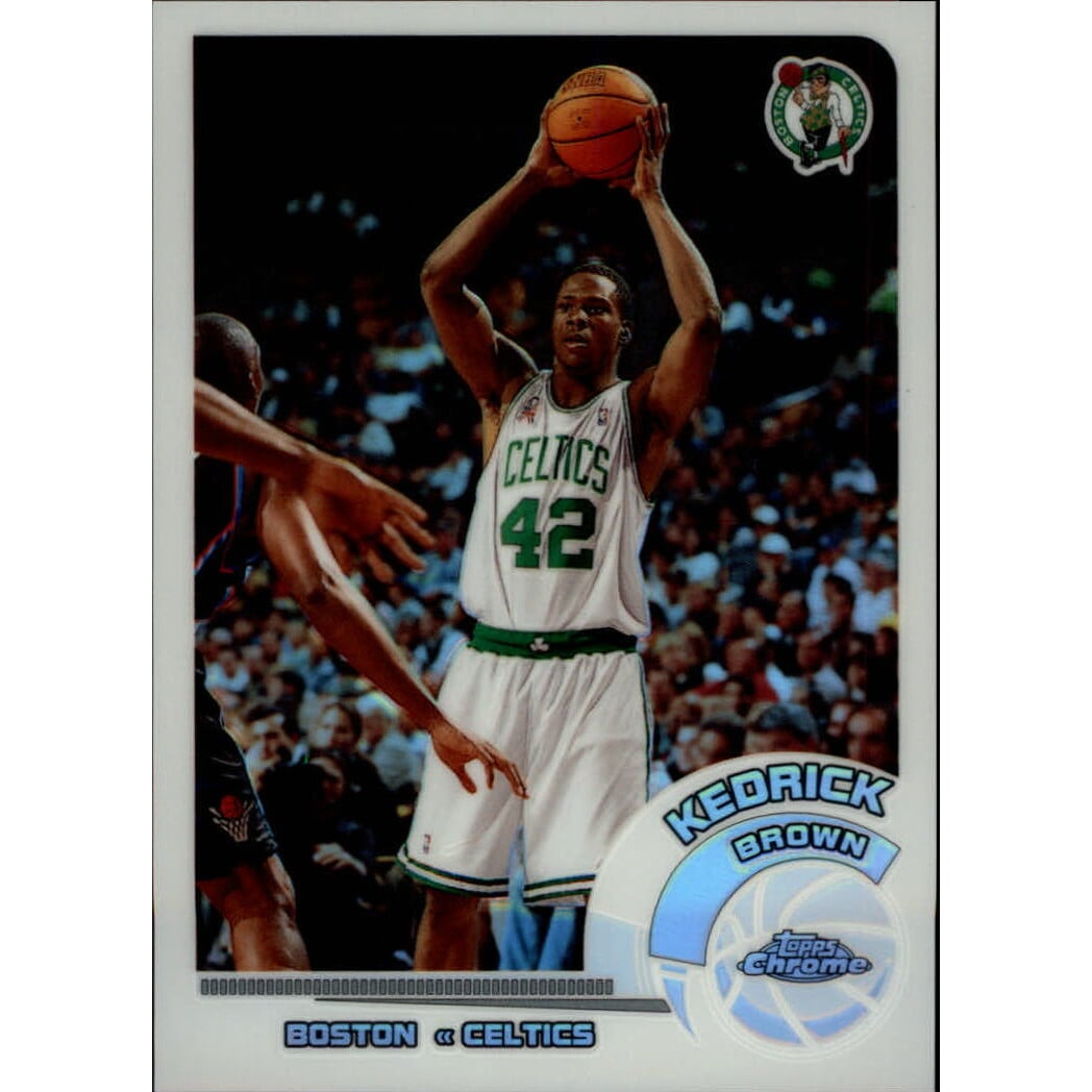 2002-03 Topps Chrome Refractors White Border #103 Kedrick Brown. rookie card picture
