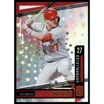 2020 Panini Unparalleled Astral #24 Mike Trout