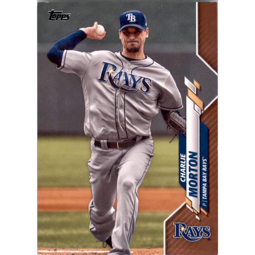 2020 Topps Mother's Day Pink #406 Charlie Morton. rookie card picture