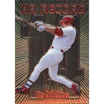 1999 Topps Chrome #220N Mark McGwire HR 14