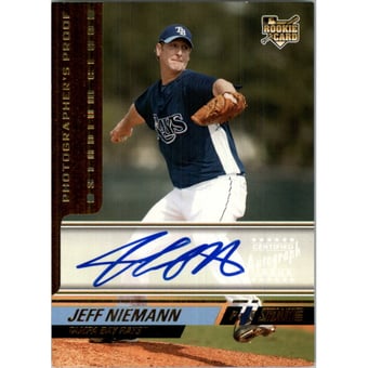 2008 Stadium Club Photographer's Proof Gold #159 Jeff Niemann AU