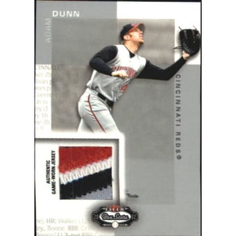2002 Fleer Box Score Classic Miniatures Game Used #3 Adam Dunn Jsy