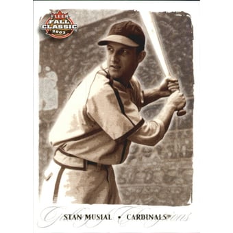 2003 Fleer Fall Classics Championship Gold #77 Stan Musial GC