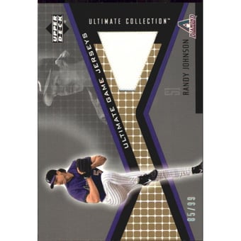 2002 Ultimate Collection Game Jersey Tier 1 #RJ Randy Johnson