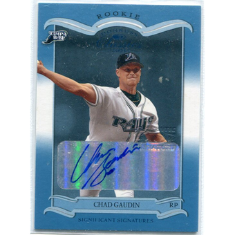 2003 Donruss Classics Significant Signatures #210 Chad Gaudin ROO/25