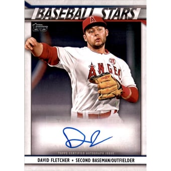 2020 Topps Baseball Stars Autographs #BSADF David Fletcher
