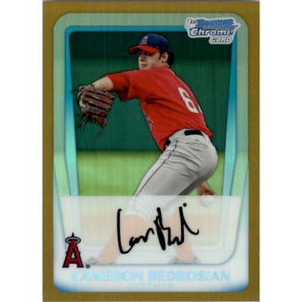2011 Bowman Chrome Prospects Gold Refractors #BCP156 Cameron Bedrosian
