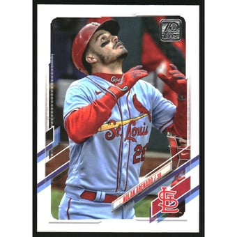 2021 Topps Update Photo Variations #US330A Nolan Arenado/baby blue jsy