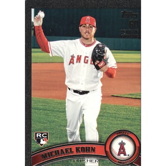 2011 Topps Black #344 Michael Kohn