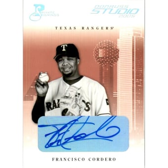 2005 Studio Private Signings Silver #278 Francisco Cordero