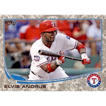 2013 Topps Camo #436 Elvis Andrus