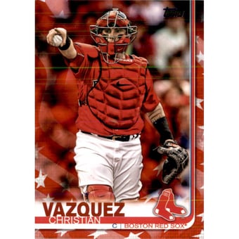 2019 Topps Independence Day #373 Christian Vazquez