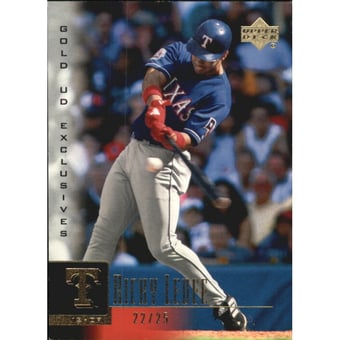 2001 Upper Deck Exclusives Gold #97 Ricky Ledee