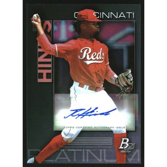 2020 Bowman Platinum Top Prospect Autographs #TOP13 Rece Hinds