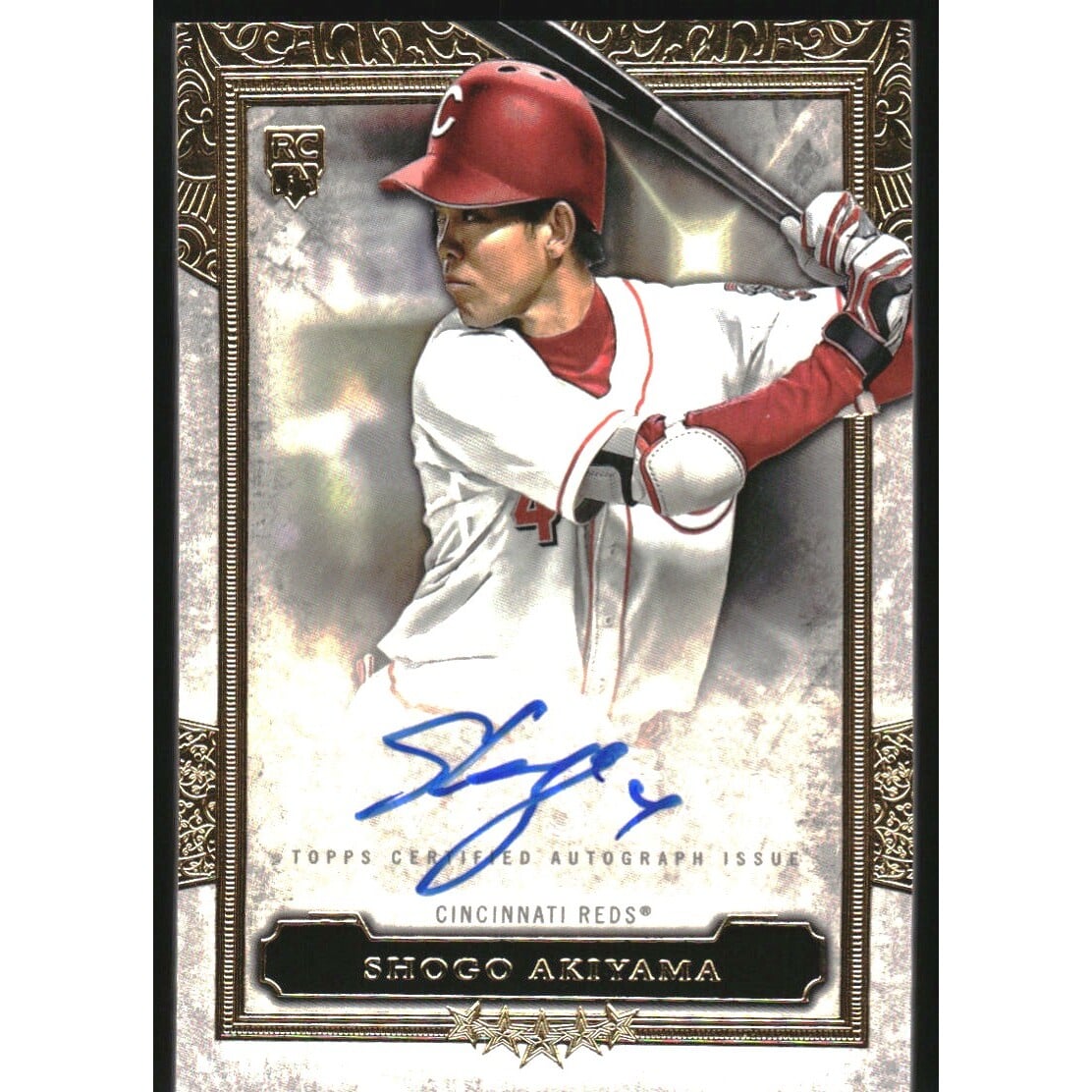 2020 Topps Five Star Autographs #FSASA Shogo Akiyama RC. rookie card picture