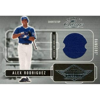 2002 Donruss Classics New Millennium Classics #28 Alex Rodriguez Jsy/400