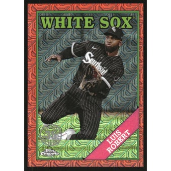 2023 Topps '88 Topps Silver Pack Chrome Orange Refractors #T88C29 Luis Robert